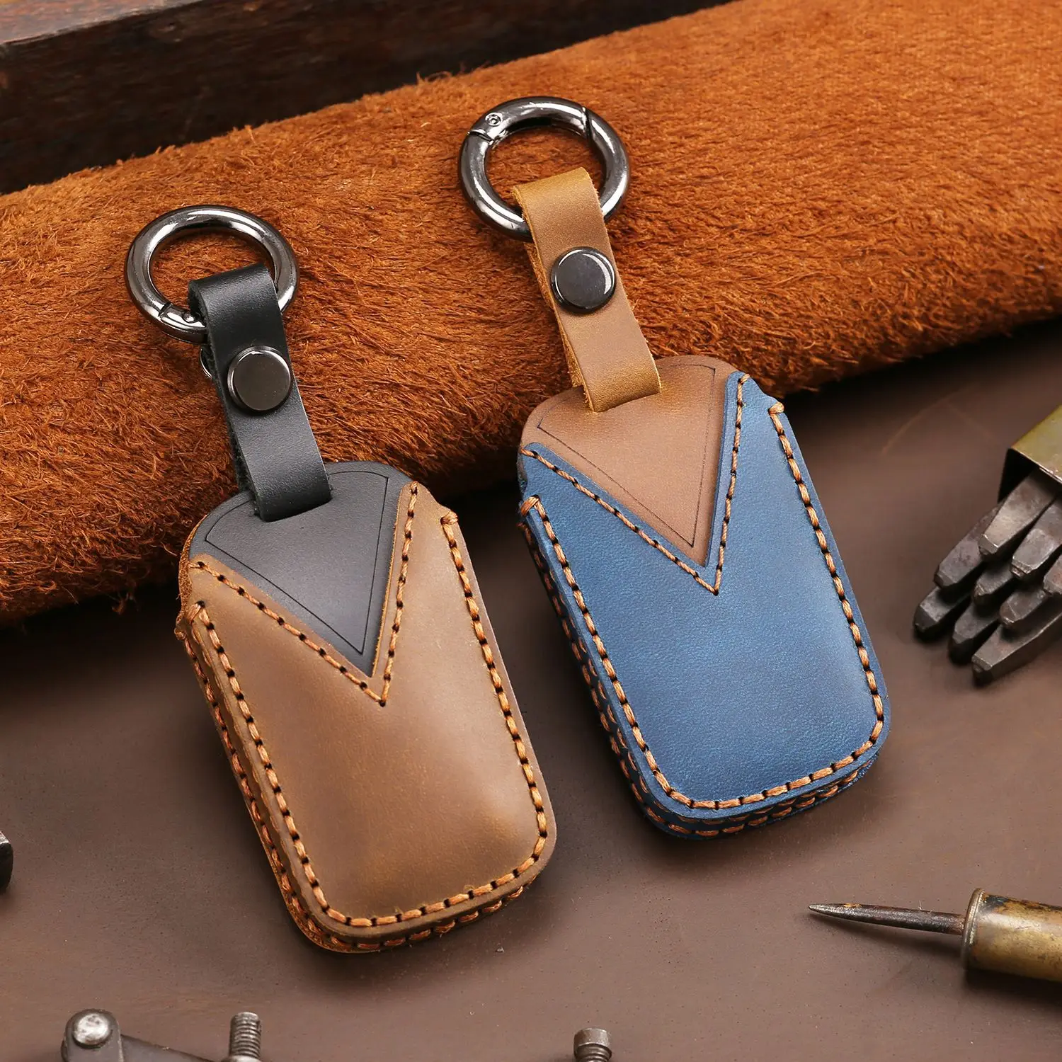 Funda protectora de cuero PU con 4 botones para llave de coche, accesorios para Lexus IS250 GS00 ES350 LS460 HS250h RX350 GX460, 1 ud.
