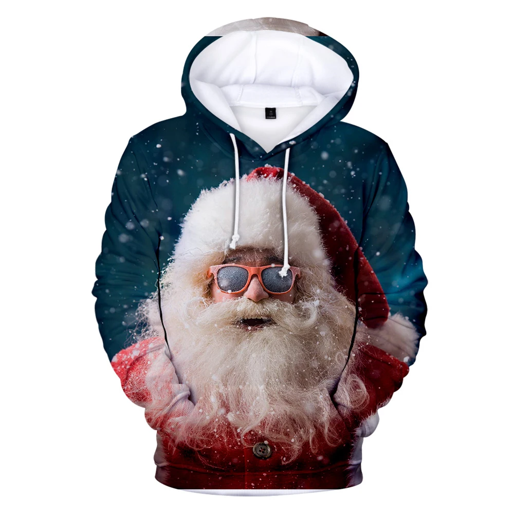 

Merry Christmas 3D hoodies men/women Fashion boy/girls sweatshirt children hoodie cute winter kids hoody Parent-child outfit