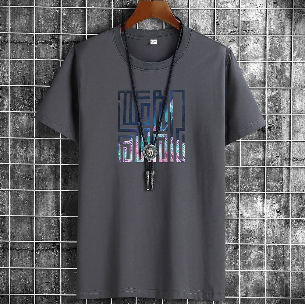 T Shirt for Men Clothing Summer Hip Hop Harajuku Running Tshirts Men Manga Gym Clothing Goth Tee