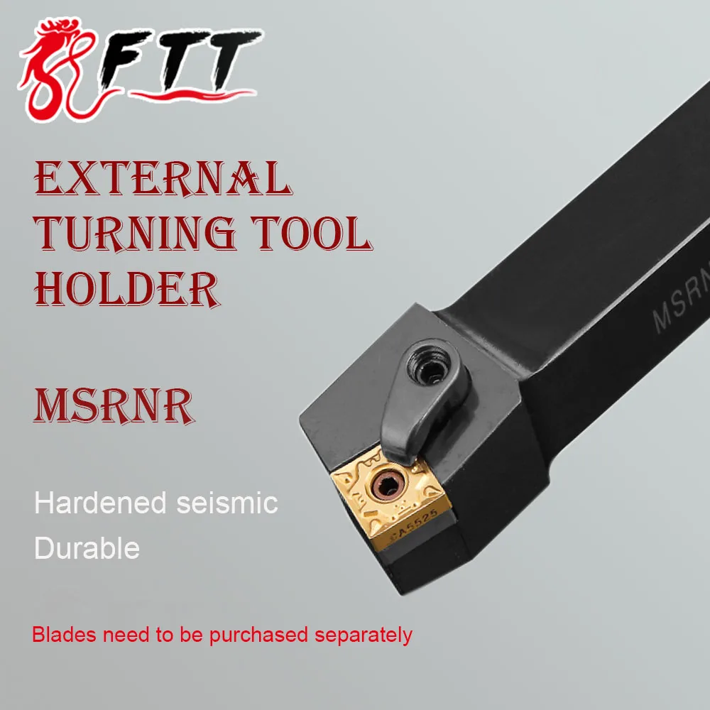 

1PC MSRNR2020K12 MSRNR2525M12 External Turning Tool Holder Boring Bar Lathe Cutting Accessories Machine For SNMG Carbide Inserts