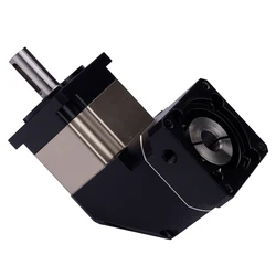 42mm High Precision 8 arcmin 90 Degree Right Angle Planetary Gearbox Reducer 1 stage for 50w 100w servo motor input shaft 8mm