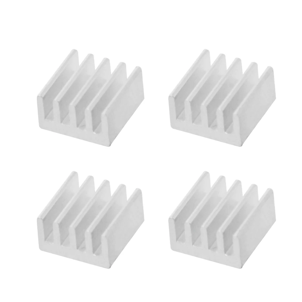 20Pcs/lot 9X9X5mm Cooling Radiator Adhesive On The Back Glue Cooler Electronic Chip Heatsink For A4988 Chip