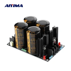 AIYIMA 120A Raddrizzatore Filtro di Alimentazione 63V 15000UF Per Amplificatore Altoparlante Schottky Scheda Filtro 4 Condensatori Casa Thea