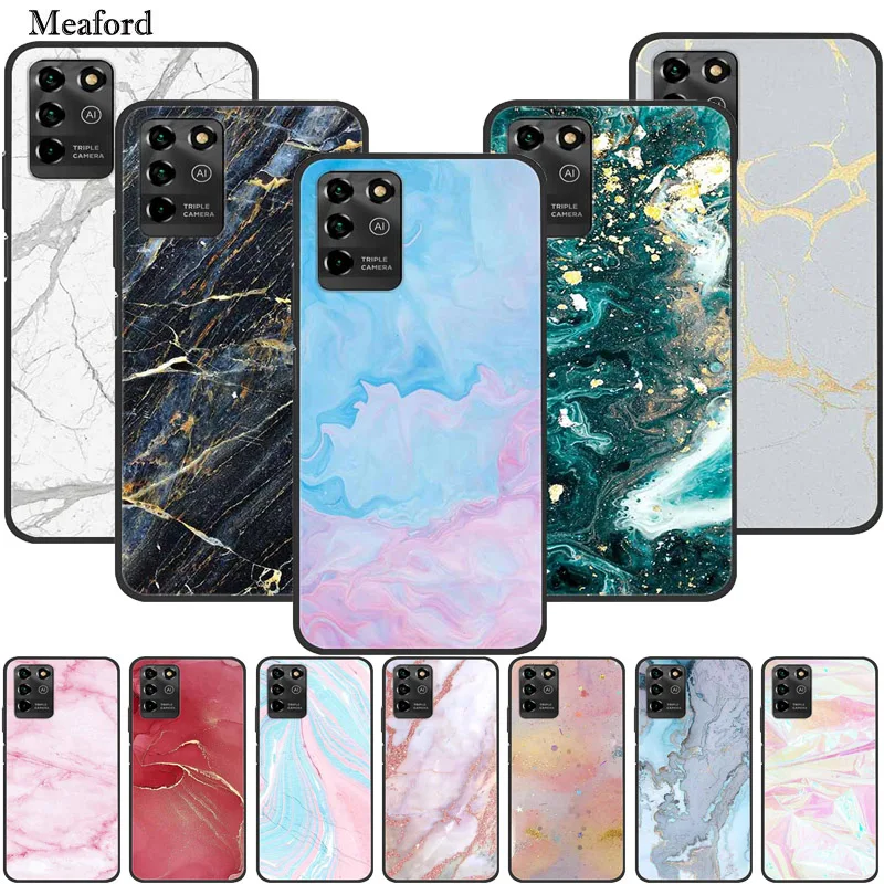 Para ZTE Blade V30 Vita funda de lujo de silicona TPU funda suave de teléfono para ZTE V9 V10 Vita 8030 funda de mármol a prueba de golpes