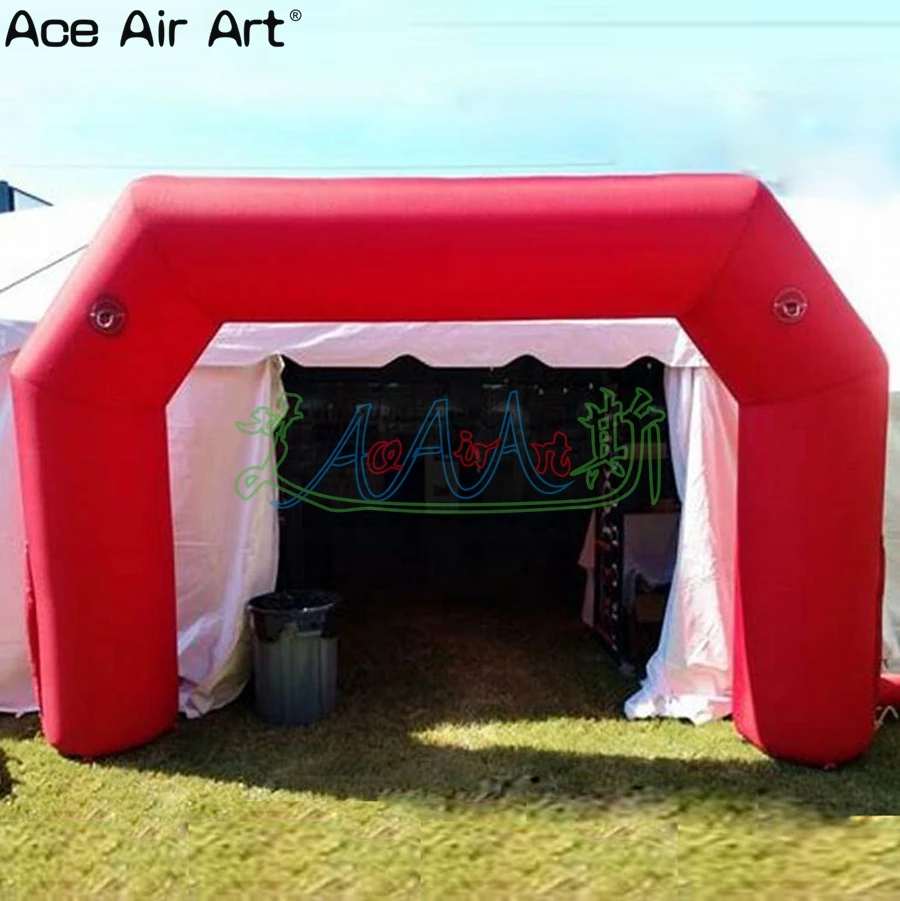 New Design Ireland Inflatable Red Arch Night Club Tent Stylish Design Customize Different Specifications Rental Pup For Party