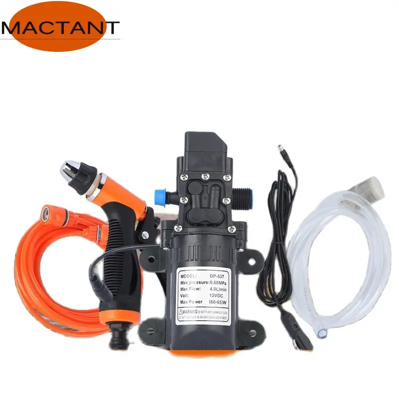 

MACTANT 12V Car Wash Car Washer Gun Pump High Pressure Cleaner Car Care Portable Washing Machine Electric Cleaning Auto Device