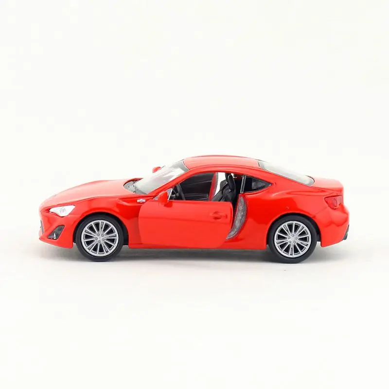 WELLY Toy Diecast Vehicle Model 1:36 Scale Japan TOYOTA 86 Super Sport Pull Back Car Educational Collection Gift Children