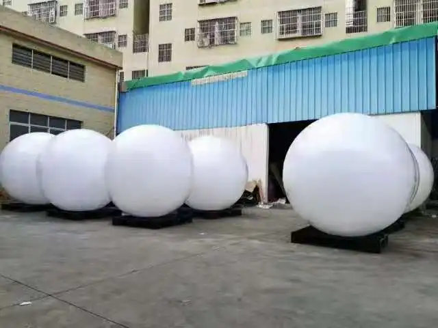 Inflatable pvc led light party event concert beach swimming pool zygote slam touch throw crowd ball