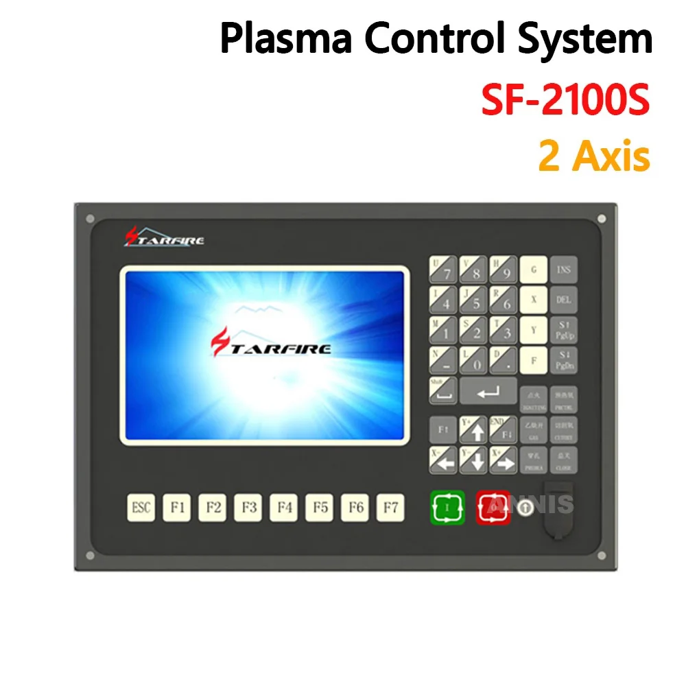 STARFIRE 2axis SF-2100S sistema della macchina da taglio CNC macchina di taglio al plasma parti del sistema+SF-RF06 Atelecontrol