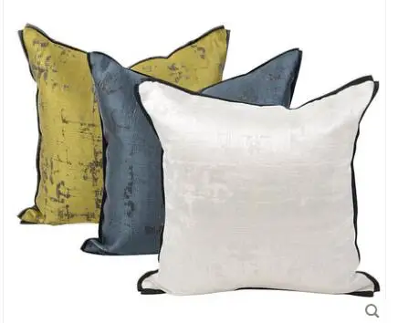 

Classical thick sofa pillowcase simple modern pillowcase hotel model room soft cushion cover