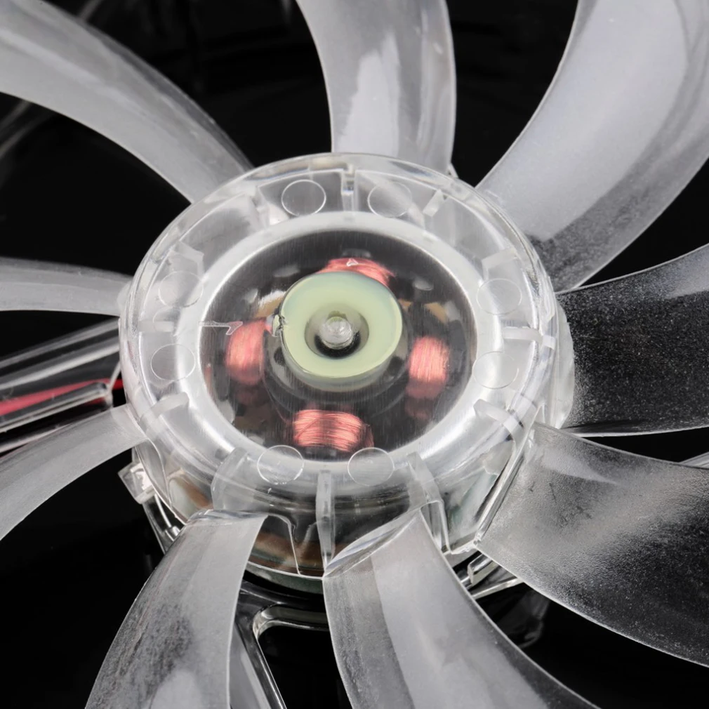 PC Computer-Fan Quad 4 LED Licht 120mm PC Computer Fall Lüfter Mod Ruhig Molex Stecker Einfach Installiert fan 12V