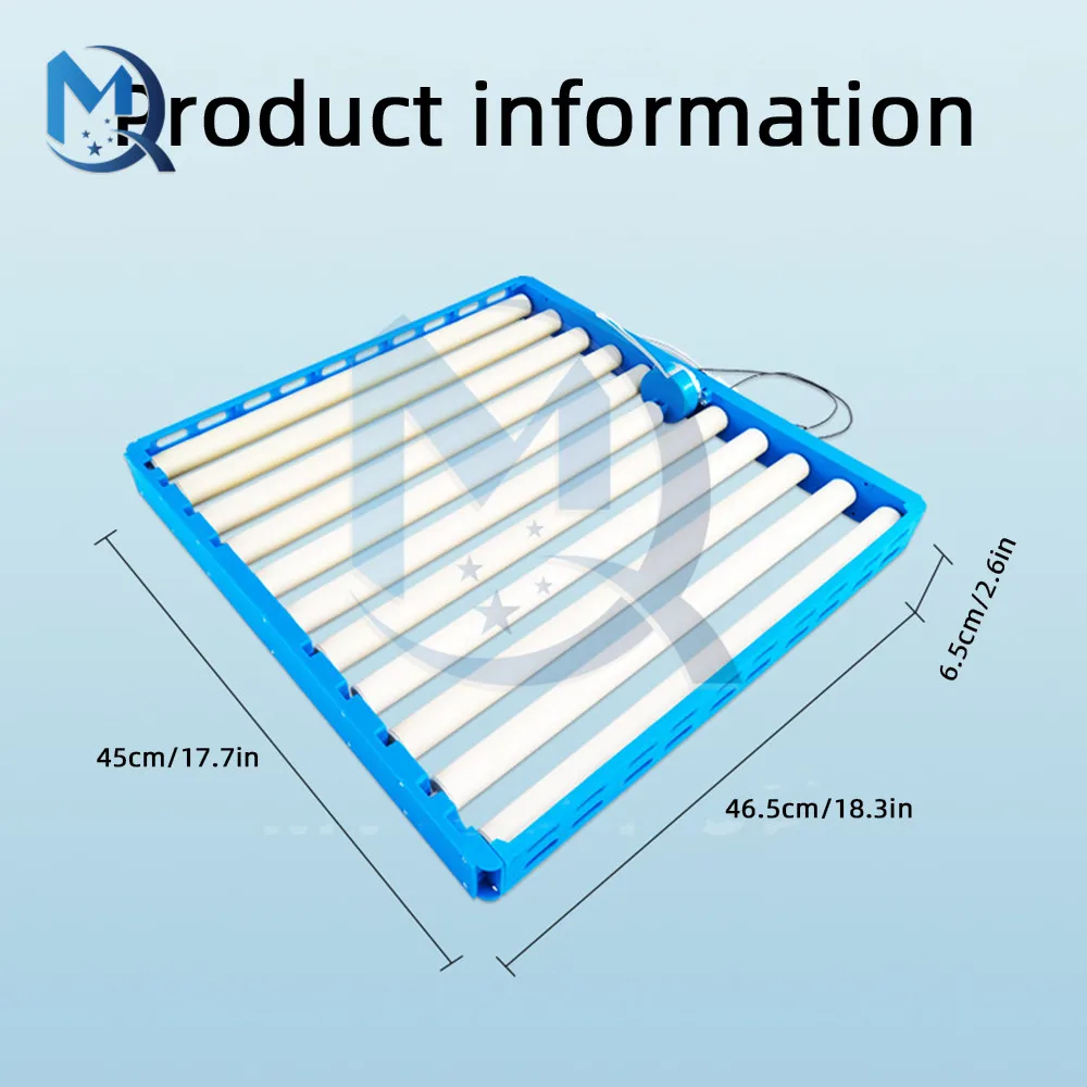 Automatic Small Household Incubator Multifunctional Turning Egg Tray 220V 108 Roller Egg Tray Chicken Duck Goose Bird Poultry