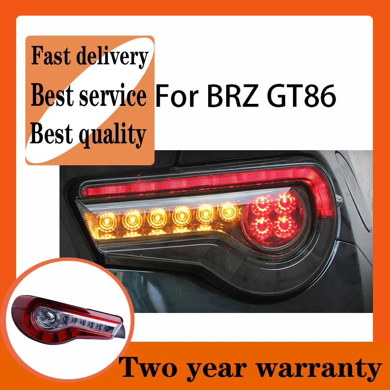 

Car Styling For Toyota GT86 2012-2020 Taillight LED Running light + Dynamic Turn Signal + Reverse + Brake A Set