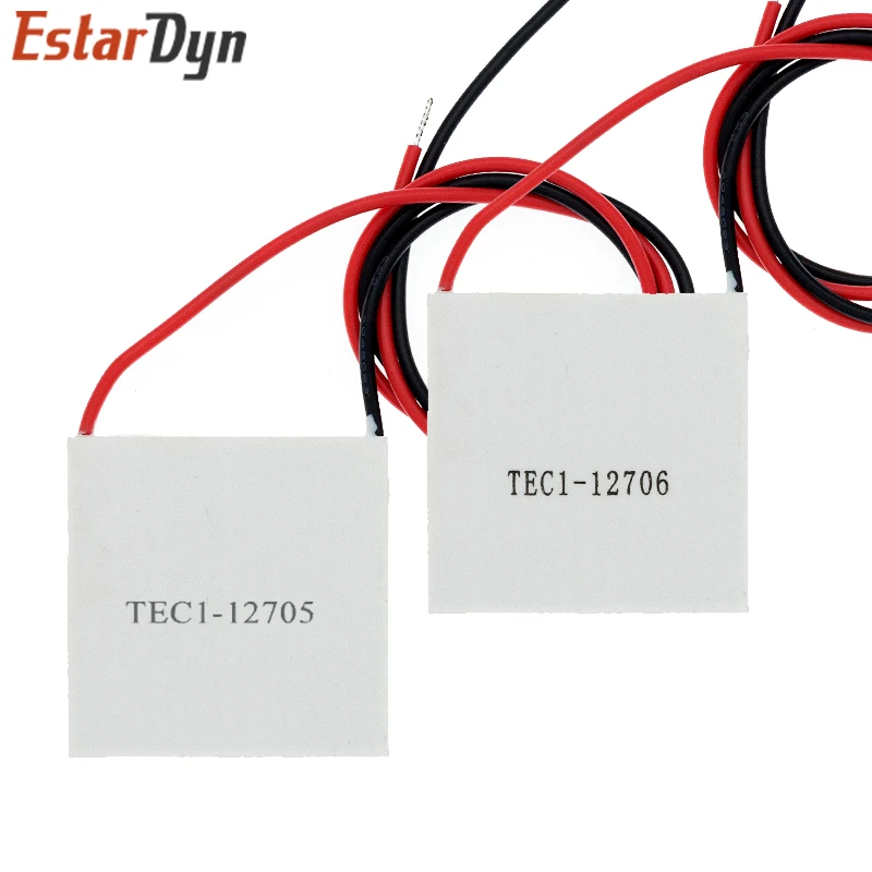 TEC1-12706 12706 TEC1-12715 TEC1-12705 moduł peltiera do chłodzenia termoelektrycznego 40*40MM 12V nowy półprzewodnikowy chłodzenie