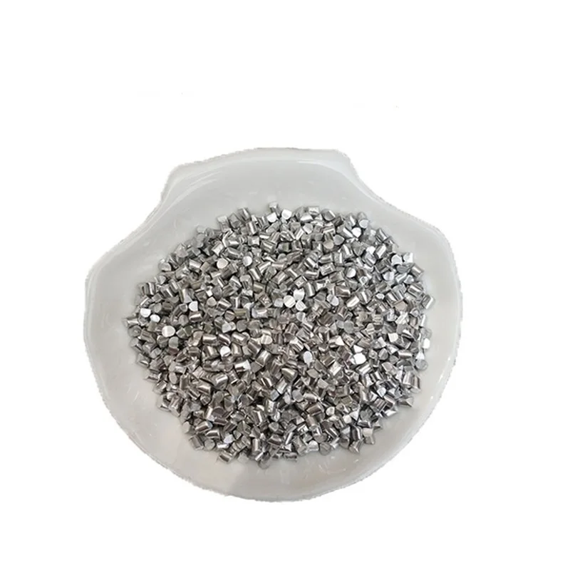 1x1mm  high purity Al metal aluminum particles / granules / pellets for scientific research