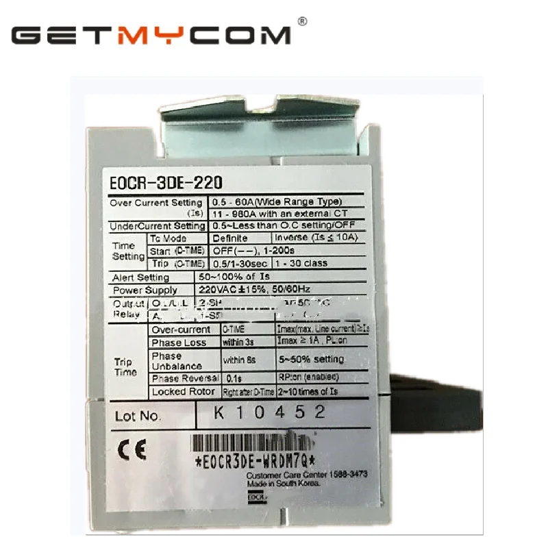 Getmycom Original new for  Schneider eocr - 3de  Motor protector