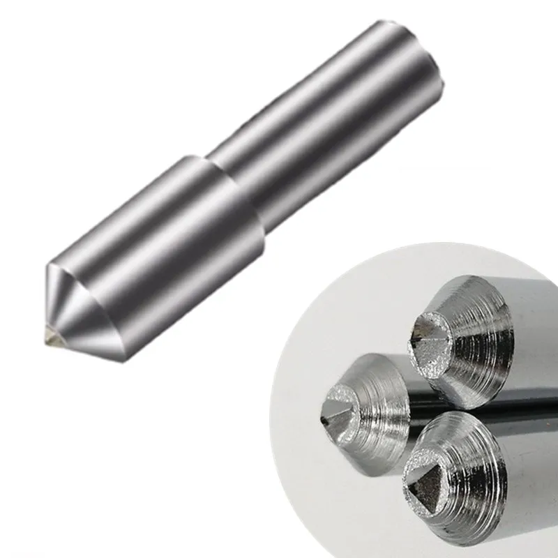 Triangle Diamond Dresser for Grinding Wheel Grinder Stone Tool Dressing Pen Tapered Tip Repair Parts Abrasive Cutter Sharpener