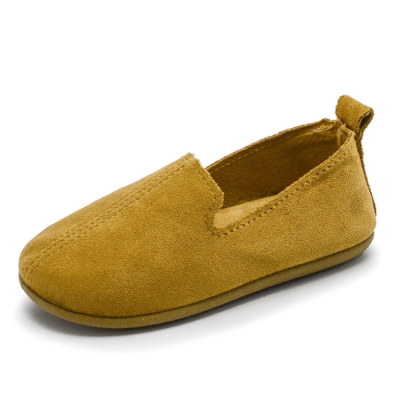 Mumoresip เด็กหญิงเด็กชายรองเท้า Slip-On Loafers นุ่มสบายเด็กรองเท้าเด็ก Maccasins Candy สีระบายอากาศได้สวมใส่สบายเก๋