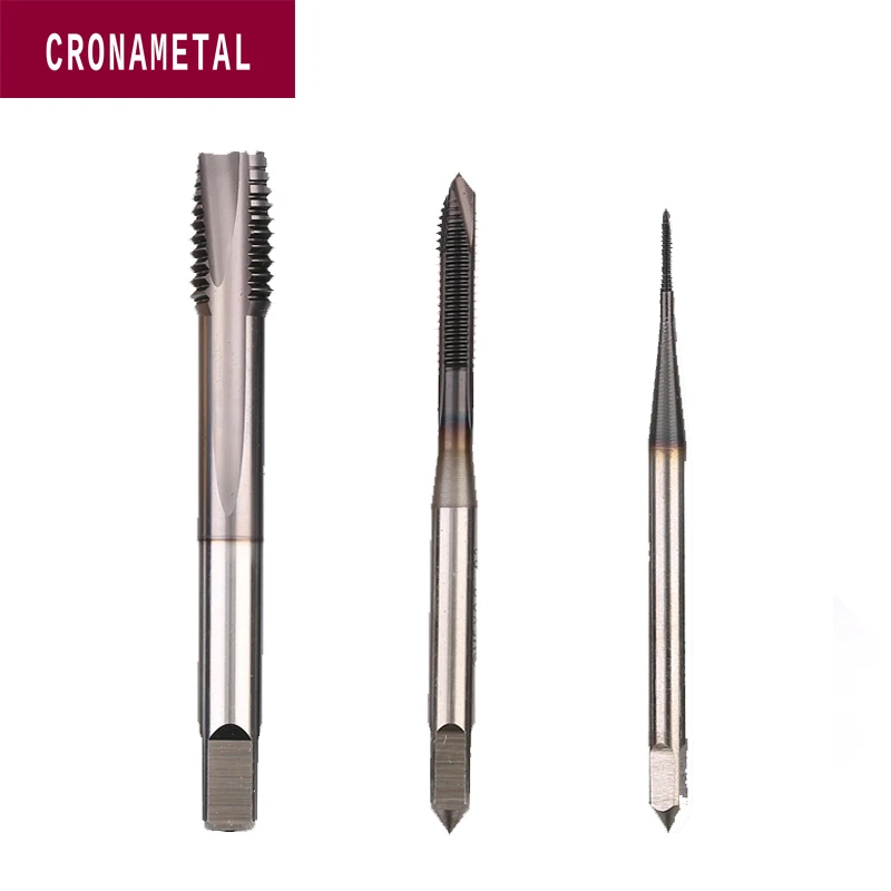 CRONAMETAL HSS machine kranen Spiraal Punt Tap TICN coating draad tap torneira M2 M2.2 M2.3 M2.5 M2.6 M3 M3.5 M4 m4.5 M5 M5.5 M6