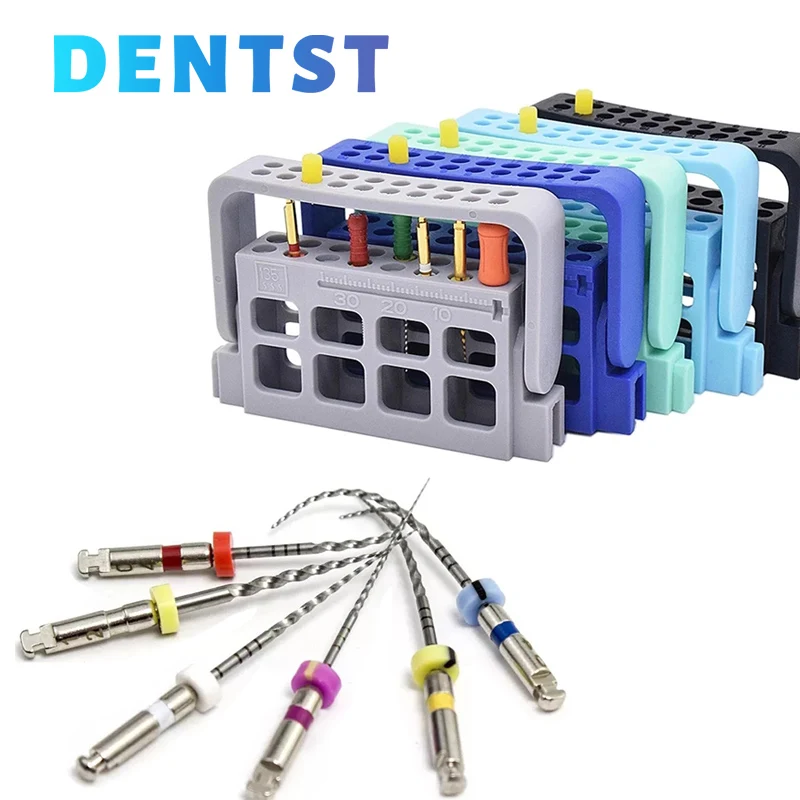 Dental Root Cannal Endo rotary File 25mm NiTi Endodontic Instruments Odontologia 6 Pcs Endodontic Root Canal File Holder Tools