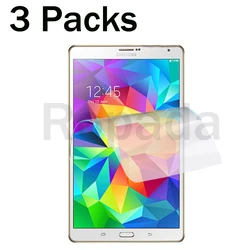 3 Packs soft PET screen protector for Samsung galaxy tab S 8.4 SM-T700 SM-T705 protective tablet film
