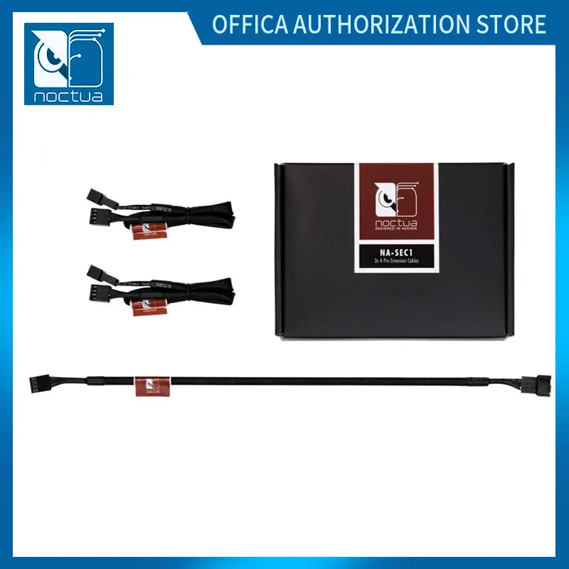 

Noctua NA-SEC1 Color Version 30cm Extension Cable CPU Fan 4-Pin Fan 4PIN A Box Of 3 Pieces 7 Colors Shipped Randomly