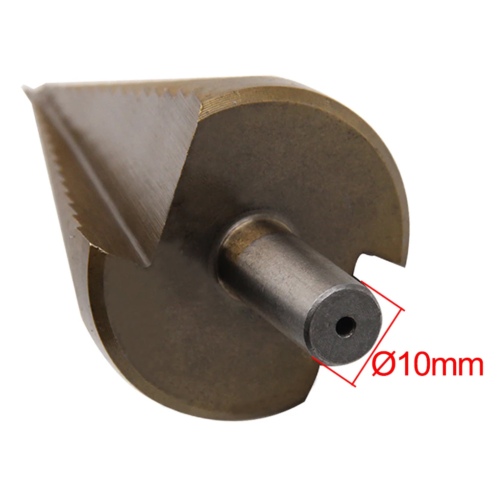HSS 스텝 드릴 비트, 티타늄 생크, 목공 전동 공구 생크, 4mm-42mm