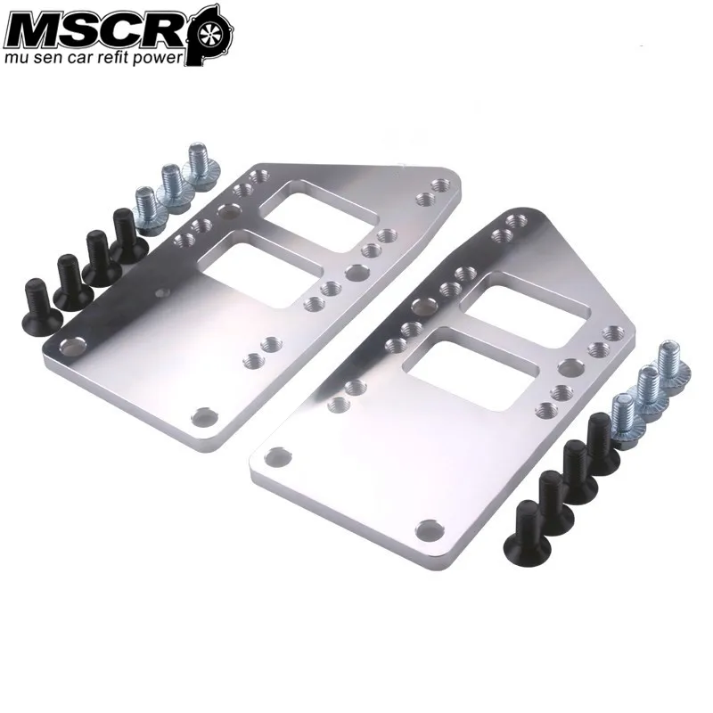 

High Quality LS Engine Mounts Billet Aluminum LS Swap Kit LS Adapter Plates Kit LS2 LS3 LS6 for Chevelle Camaro Nova-YX02022