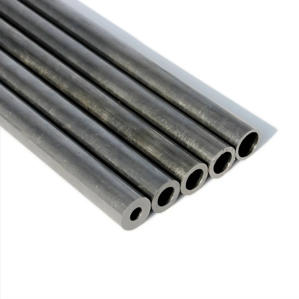 OD6mm Carbon Stalen Buis Metalen Pijp Naadloze Stalen Pijp Capillaire Astm Sch Tubing Id 5Mm 4Mm 3Mm 2Mm Lengte 200Mm Tot 500Mm