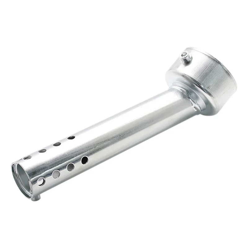 For Nuoxintr Motorcycle Exhaust Muffler Adjustable DB Killer Silencer Noise Sound Eliminator Universal Chrome 48mm