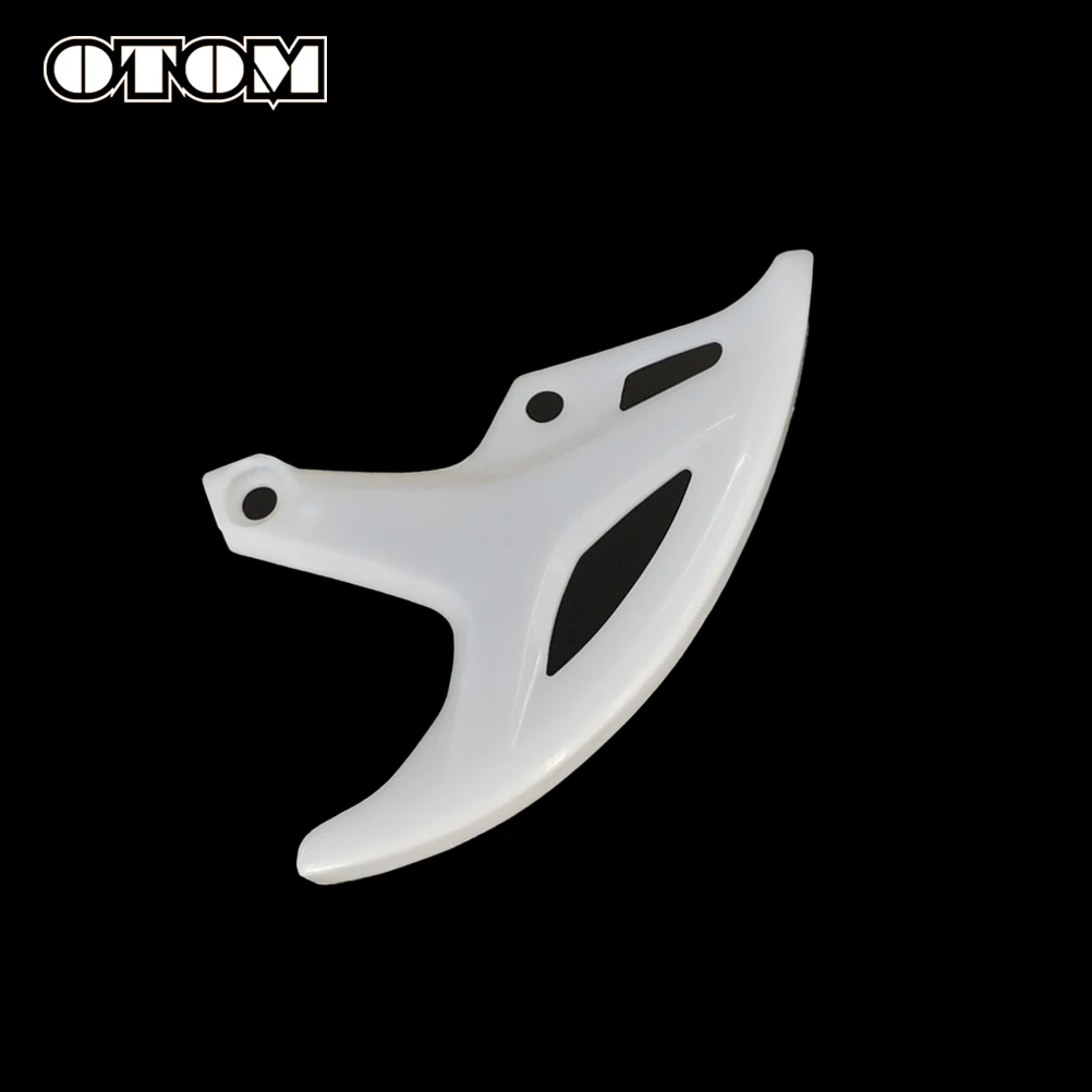 OTOM Motorcycle Rear Brake Disc Protective Cover Rotor Guard Lid For HONDA CR125 CR250 CRF250R CRF250X CRF450R Motorbike