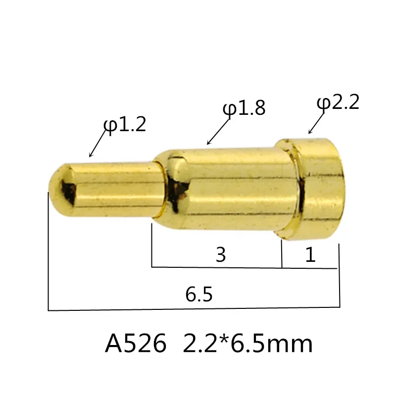 magnetic suction elastic thimble contact copper telescopic conductive needle spring thimble signal probe A526