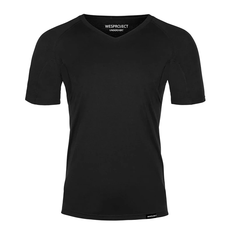 Hide Your Stains Custom Mens Armpit Dry And Confident Sweatproof Sweat-Blocking Sweat Proof Modal UnderShirt
