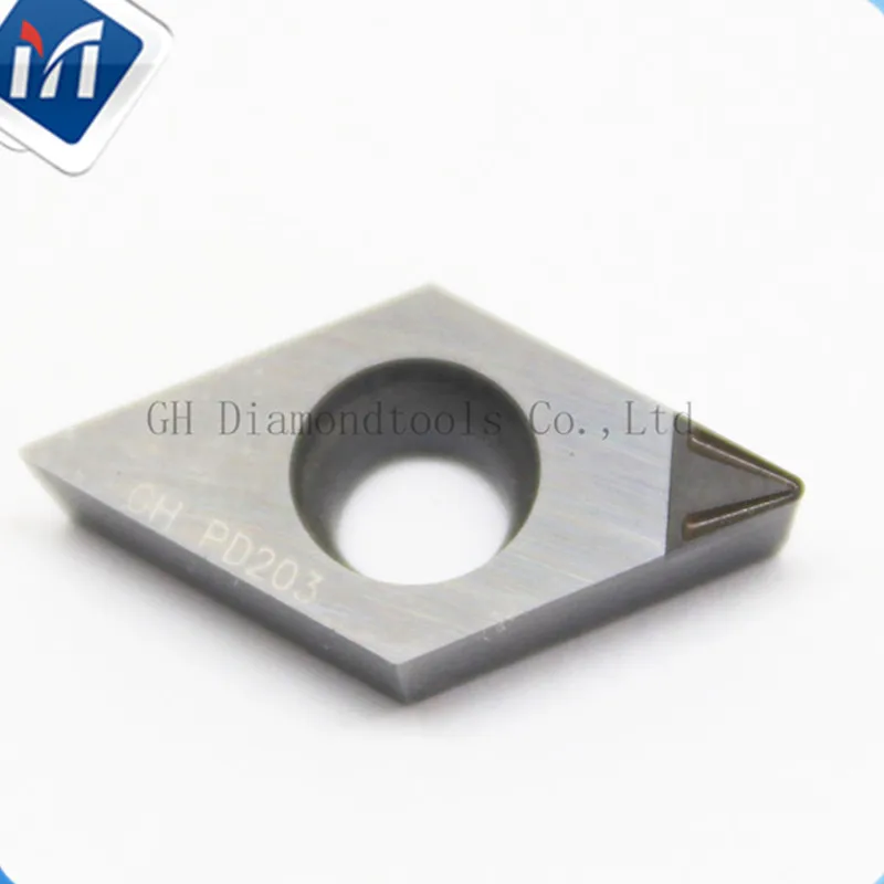 Imagem -06 - Diamante Pcd Dcmt11t304 Dcmt 11t308 Dcmw Ferramentas de Torno Indexáveis Inserir Placas de Torneamento Cortador de Corte Pkd