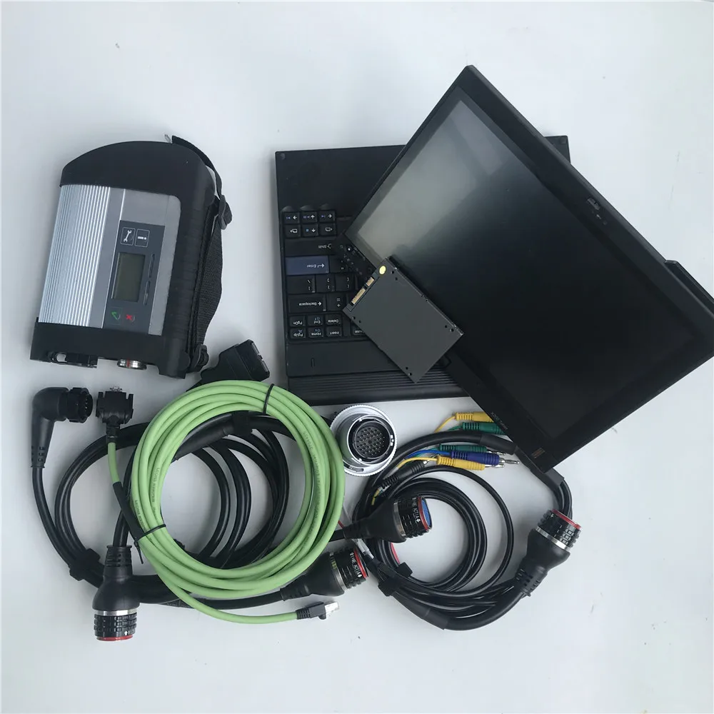 

super mb star diagnostic tool mb sd c4 support doip protocol v2024.12 software ssd installed in x220t laptop i5cpu 4gb