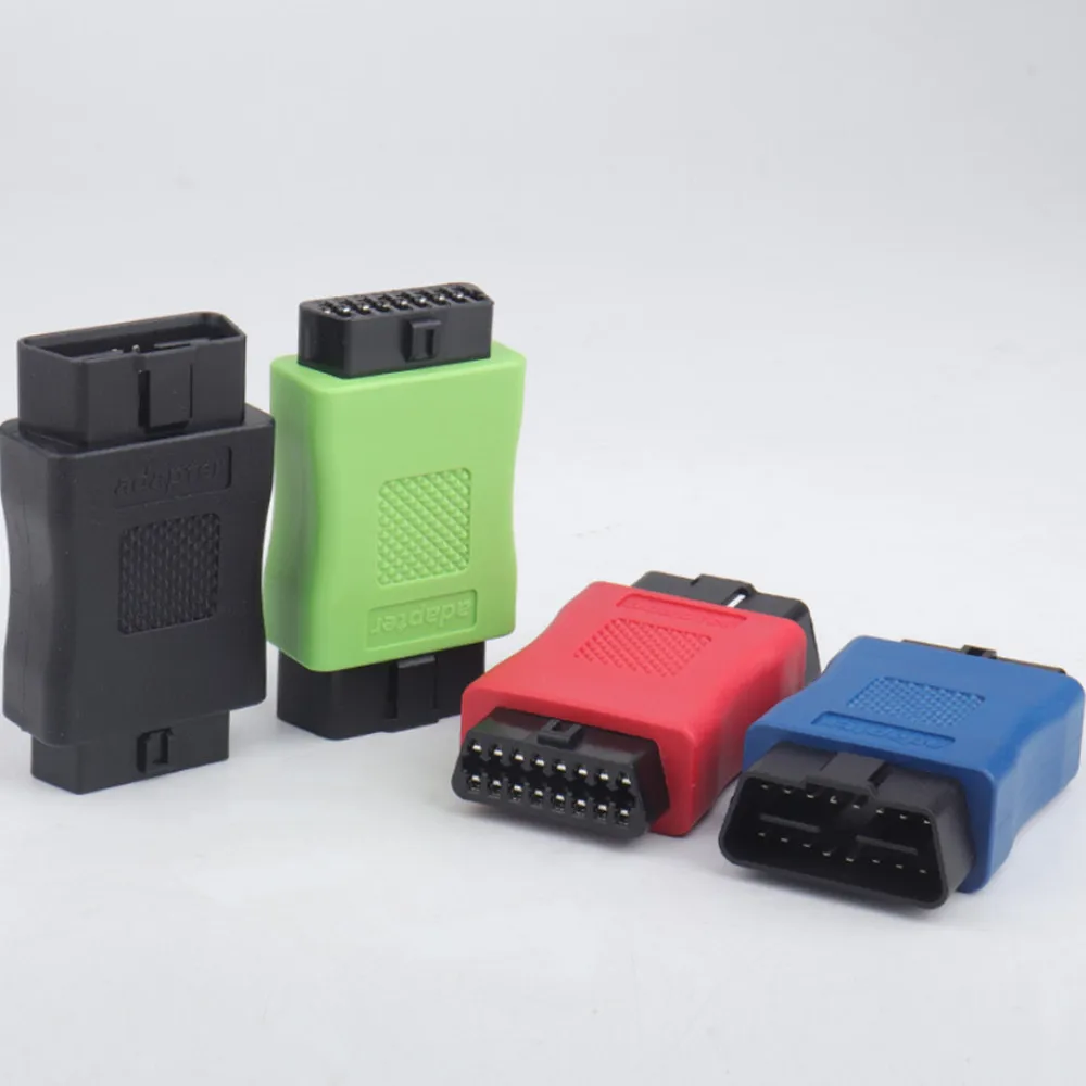 High Quality Car Tester Plug Trip Computer OBD2 Color Extension Cord 16P Full Power Adapter 12V 24V Wear Resistance