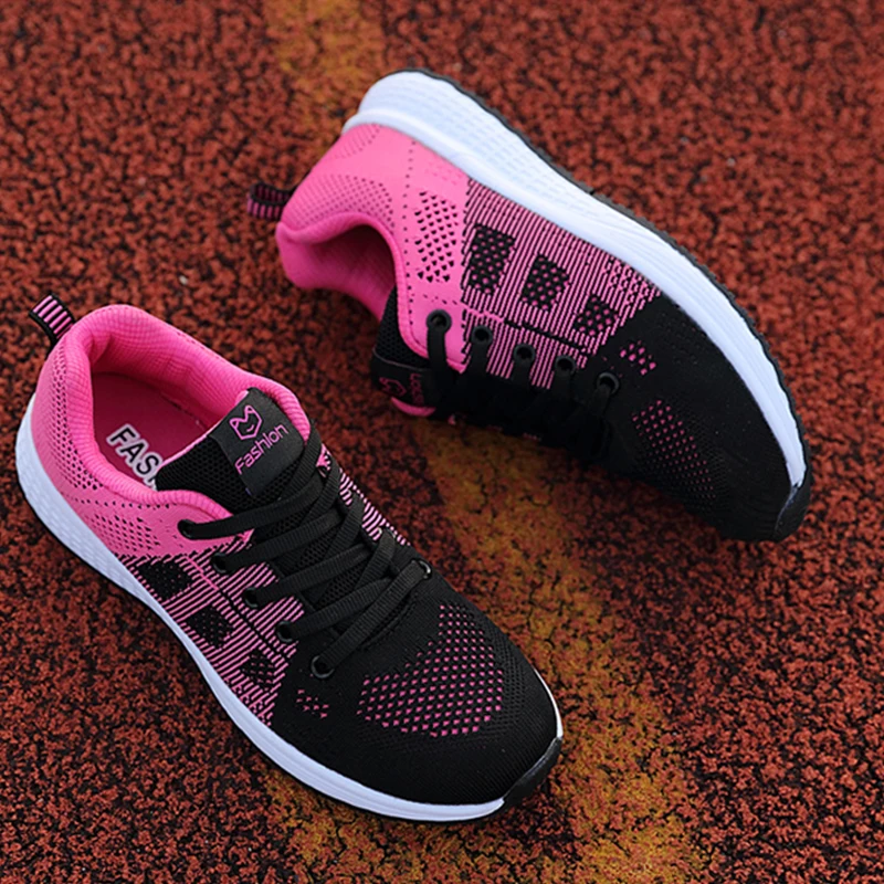 Women Shoes Summer Fashion Men Casual Shoes Lightweight Breathable Sneakers Lace Up Tenis Masculino