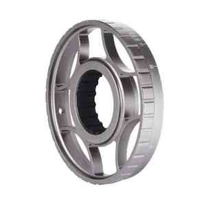 عجلة المنظر الجانبية الكبيرة WESTHUNTER-، سبائك الألومنيوم ، تركيز 80 مم ، ضبط العجلة الجانبية ، يناسب سلسلة HD CNC ، ملحقات نطاق المعالجة أعلى 4 مبيعات 6 نطاق بندقية 24 × 50 - رقم 1