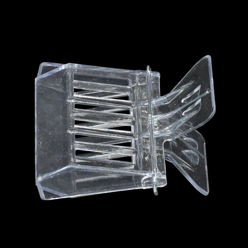 2 Pcs Bee Queen Catcher Colorless Clear Plastic Clip Cage Beekeeping Equipment Tool Beekeeper Equip Isolation Room