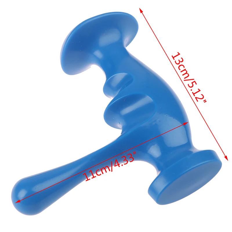 핸드헬드 깊은 조직 트리거 포인트 반사요법 바디 홈 스파 셀프 마사지기, 혈액 순환 도구, 1PC