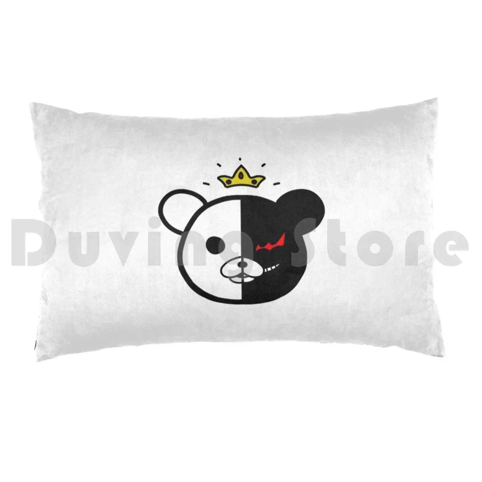 King Kuma Pillow Case DIY 50*70 Monokuma King Kuma Danganronpa