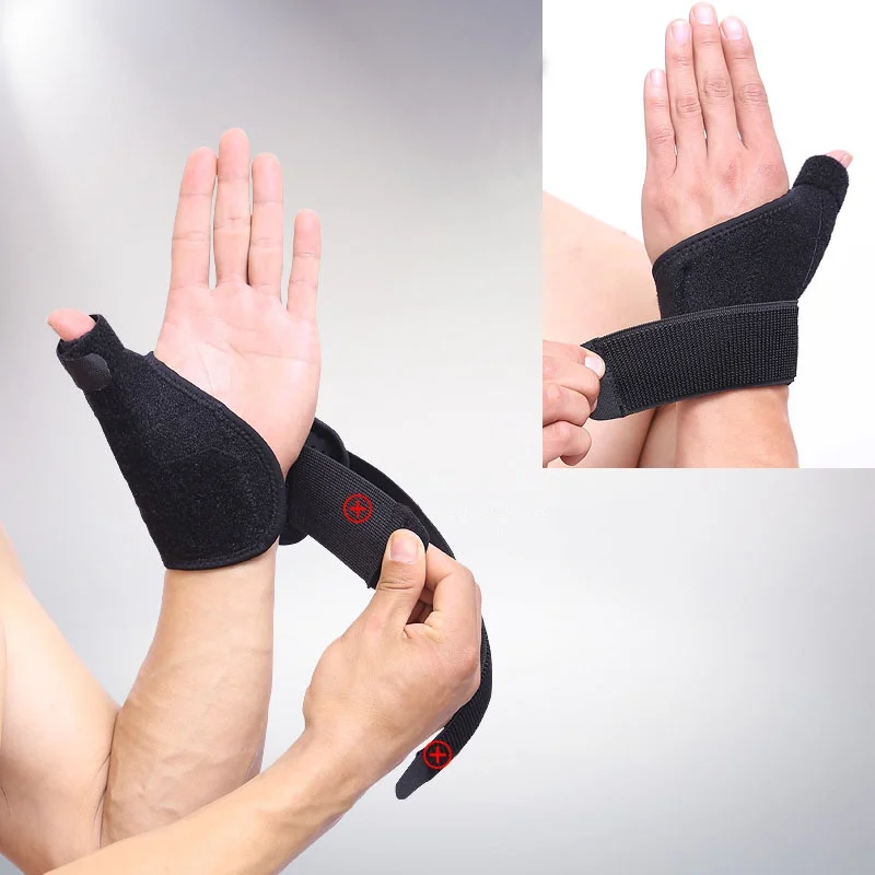 1pcs Medical Wrist Thumb Hand Support Protector Steel Splint Stabiliser Arthritis Carpal Tunnel Wrist Finger Brace Guard