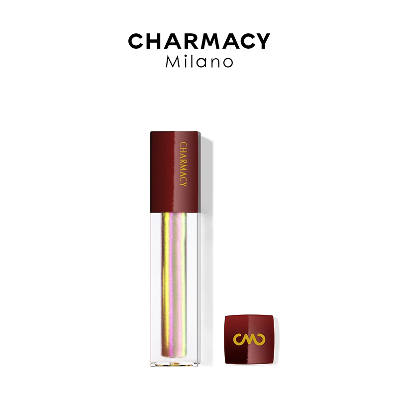 CHARMACY Flash Liquid Lip Gloss Waterproof Long Lasting Not Easy To Fade Lip Tint Chameleon Duochrome Lipgloss Women Makeup