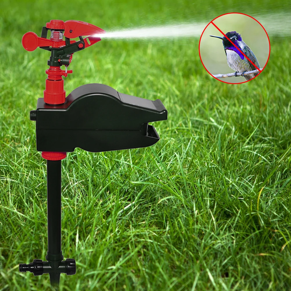 Animal Away Scarecrow Garden Jet Spray Repellent Driving Small Animals Repellent  Hi-Tech Solenoid Valve Used Outdoor#31002