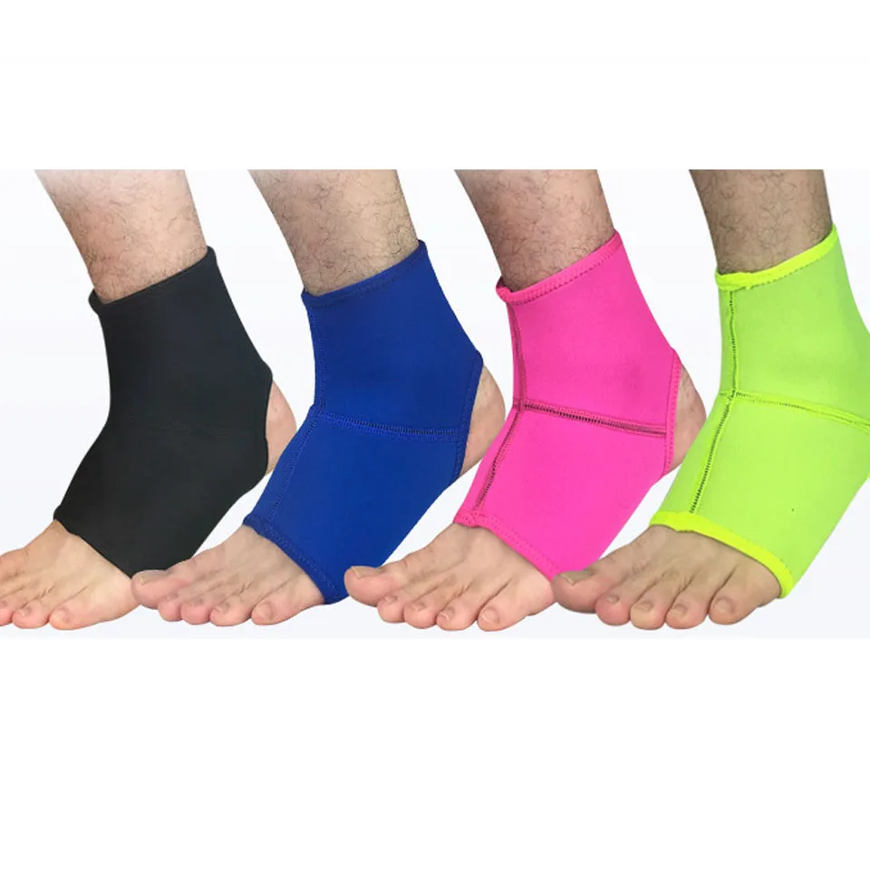 1PCS Sports Ankle Support Ankle Pads Elastic Brace Guard Foot Ankles Protector Wrap For Bicycle Football Neoprene Basketball