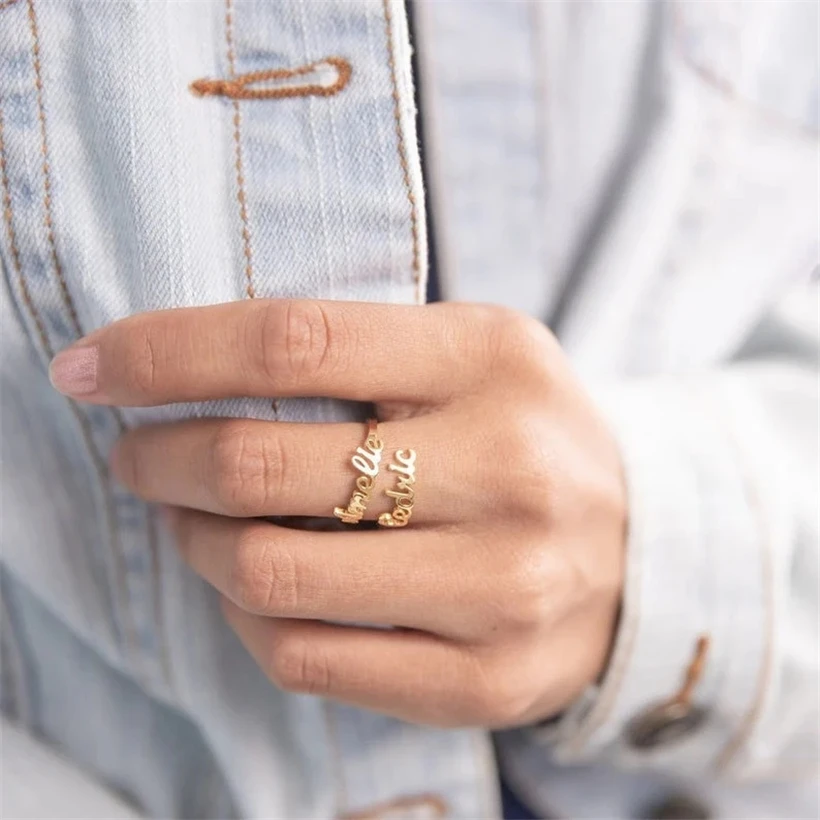 Family Rings for Men Women Cus - Couple Ring Set recension och pris