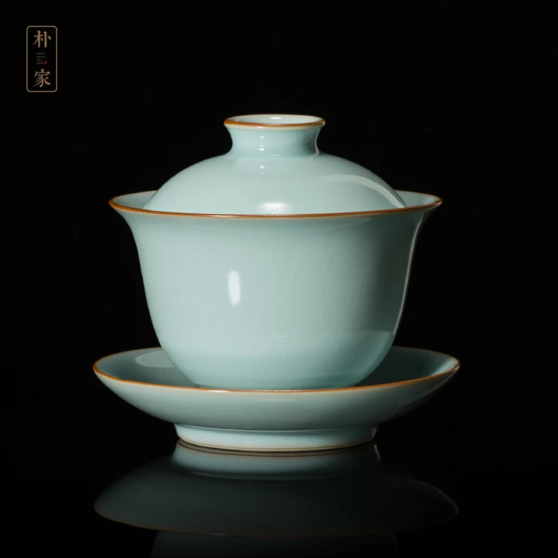 

Носите печи с лазурной печи, фиолетовая железная ножка для нарезания фарфоровых чайных чашек ruzhou на три