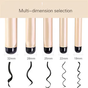 Professioneller Keramik -Haarmodellierer, LCD -Eisen -Curling, Rollschuh Locken, Zauberstab Waver, Modestil -Werkzeuge, elektrisch, 22 mm, 28 mm, 32 mm, 38 mm, 2 # 10 Hauptverkaufsreifen 50 80 18 Moto - №5