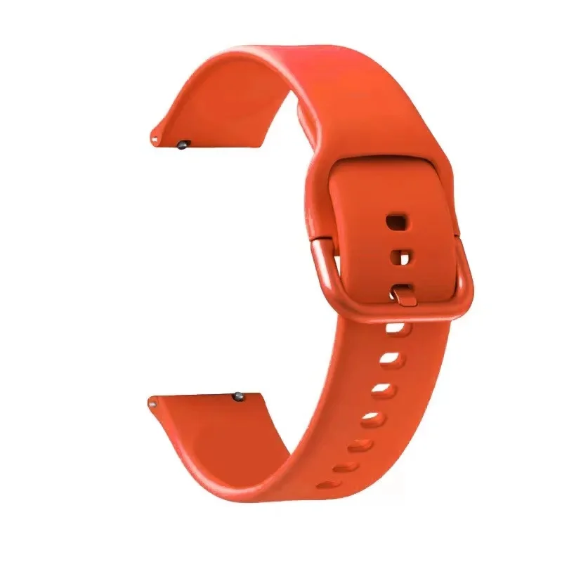 20mm Silicone Watchband For Xiaomi Mibro Air Smart Watch Sport Bracelet For Mibro Color/Honor Magic 2 42mm/Haylou LS02 Strap