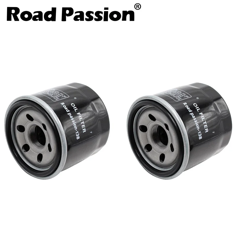 2pcs High Premium Cartridge Oil Filter For KAWASAKI KLV1000 KLV 1000 2004 2005 2006